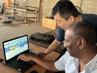 中国重汽EPC系统于苏丹蒙迪欧动力公司开展培训服务
